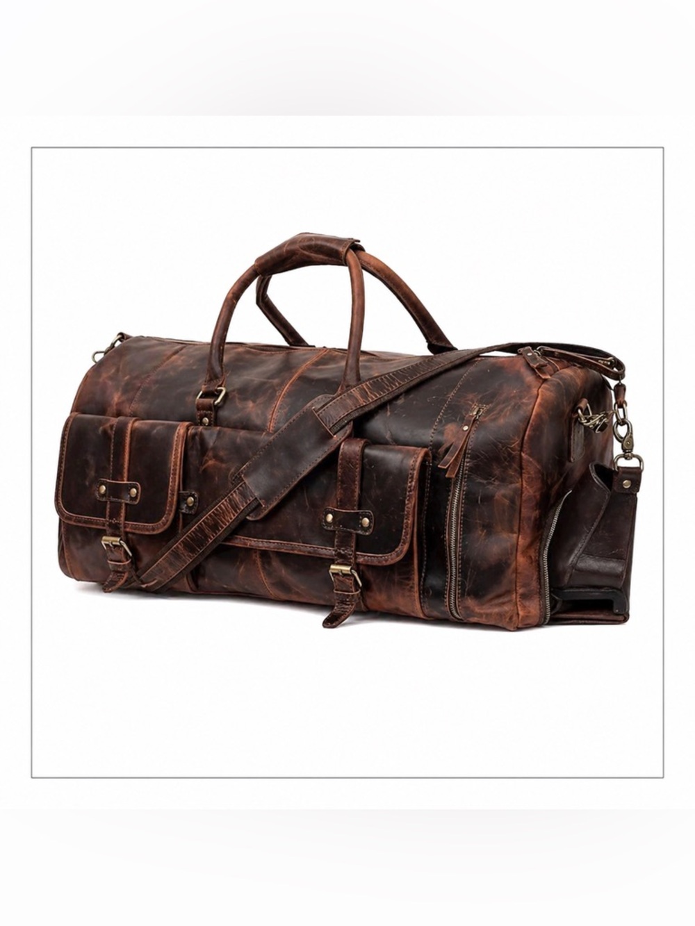 New Men’s High End Travel Duffle Bag